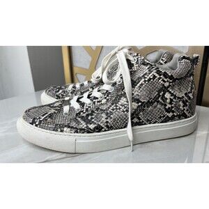 J/Slides J Slides Ludlow High Top Sneaker Women Lace Shoes Sz 9 M  Zipper Lace